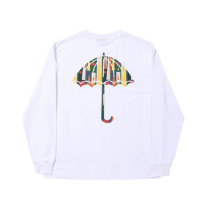 T-SHIRT - HÉLAS - BACKGAMMON LS TEE - WHITE