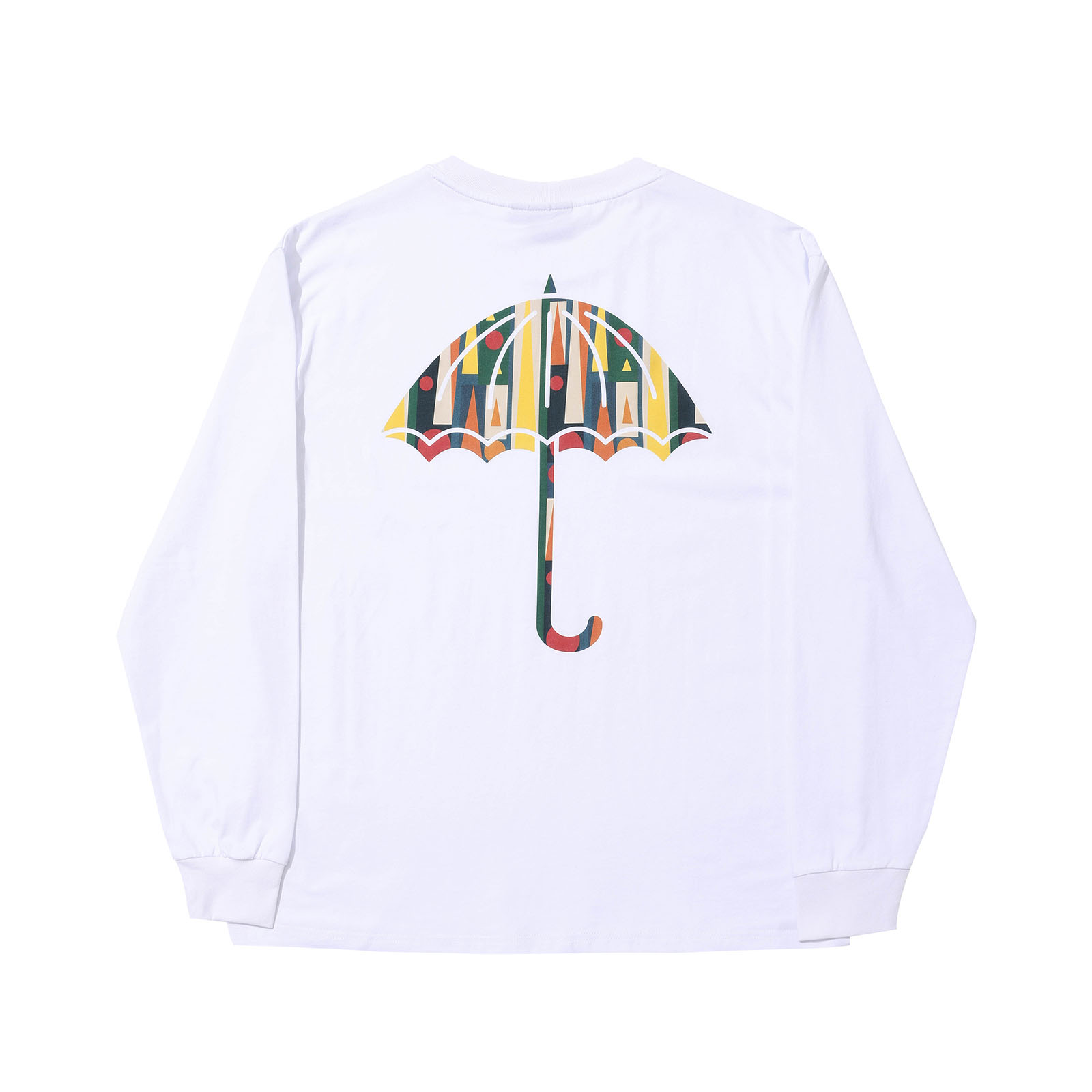 T-SHIRT - HÉLAS - BACKGAMMON LS TEE - WHITE