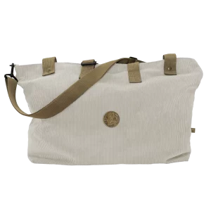 WEEKEND BAG – EMENTA – NAVEGANTE PATCH CORDUROY – OFF WHITE