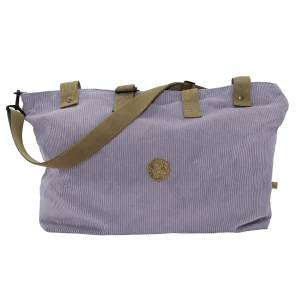 WEEKEND BAG – EMENTA – NAVEGANTE PATCH CORDUROY – PURPLE