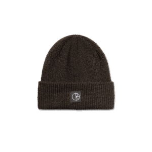 BONNET - POLAR - DOUBLE FOLD MERINO BEANIE - BROWN