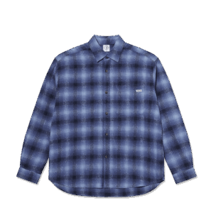 CHEMISE - POLAR - MITCHELL LS SHIRT - SHADOW CHECK - BLUE