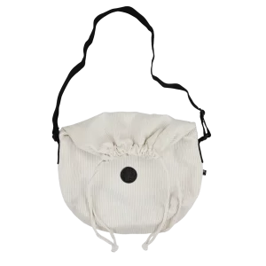 CROSSBODY BAG – EMENTA SB – BUCHA PATCH CORDUROY – WHITE