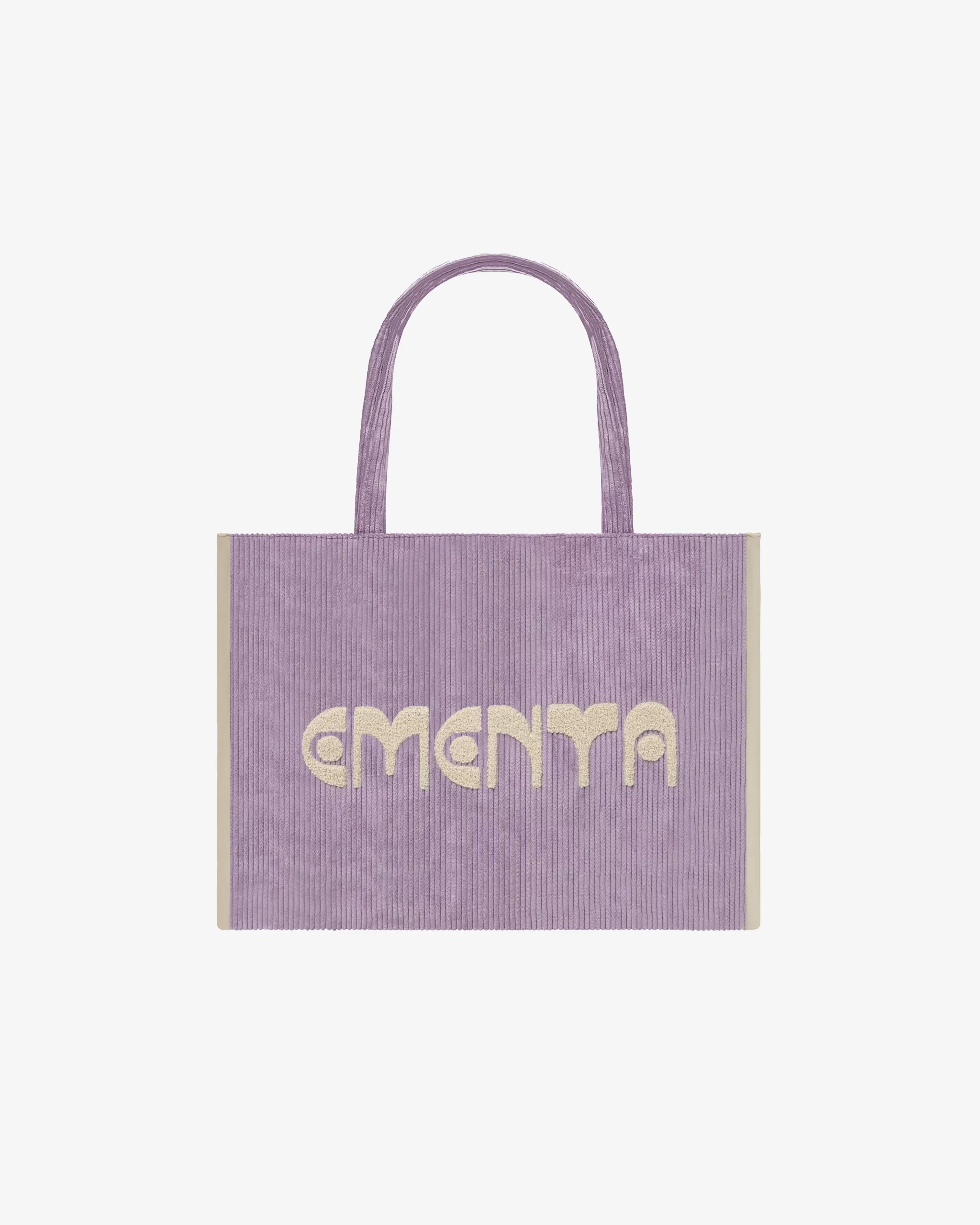 BAG – EMENTA SB – SATIRA DOTS CORDUROY BAG – PURPLE