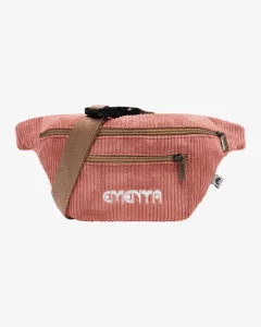 WAIST BAG – EMENTA SB – AMIDIA IKON CORDUROY WAIST BAG – SALMON