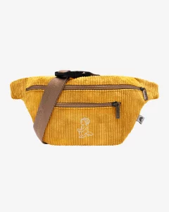WAIST BAG – EMENTA SB – AMIDIA IKON CORDUROY WAIST BAG – YELLOW