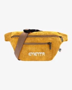 WAIST BAG – EMENTA SB – AMIDIA DOTS CORDUROY – YELLOW