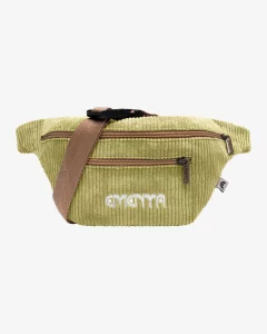 WAIST BAG – EMENTA SB – AMIDIA DOTS CORDUROY – LIME