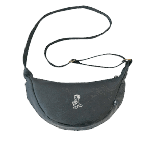 SHOULDER BAG – EMENTA SB – FIUZA IKON NAPA – BLACK