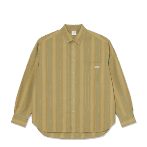 CHEMISE – POLAR – BEN LS SHIRT – GREEN STRIPE