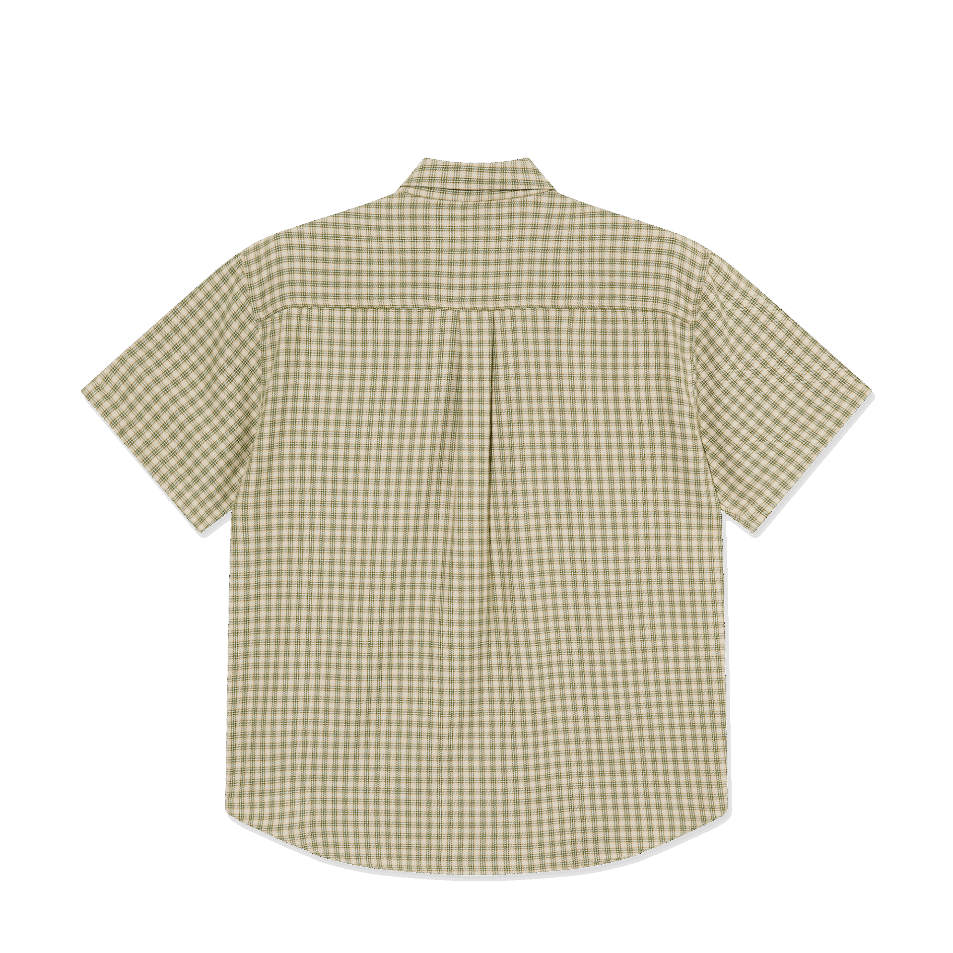 CHEMISE - POLAR - MITCHEL SHIRT - BEIGE / GREEN – Image 2