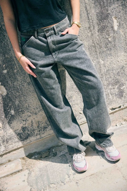 KEEP IT CLEAN – RELAXED PANTS – ULTRA FADED BLACK – Image 3