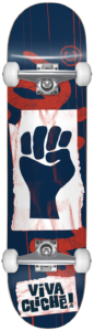 SKATEBOARD COMPLET – CLICHÉ – VIVA CLICHÉ – BLUE RED - 7.75