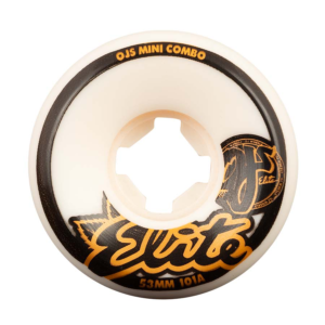 ROUES – OJ WHEELS – ELITE MINI COMBO WHITE - 53MM / 101A