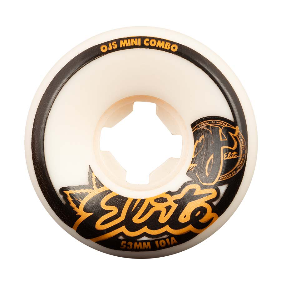 ROUES – OJ WHEELS – ELITE MINI COMBO WHITE - 53MM / 101A