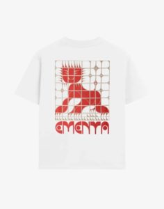 T-SHIRT – Ementa SB – LION T-SHIRT – WHITE / RED