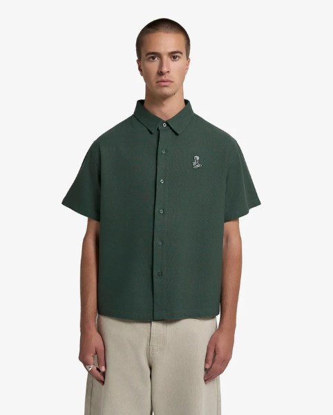 CHEMISE – Ementa SB – SALU SHIRT – FOREST GREEN – Image 3
