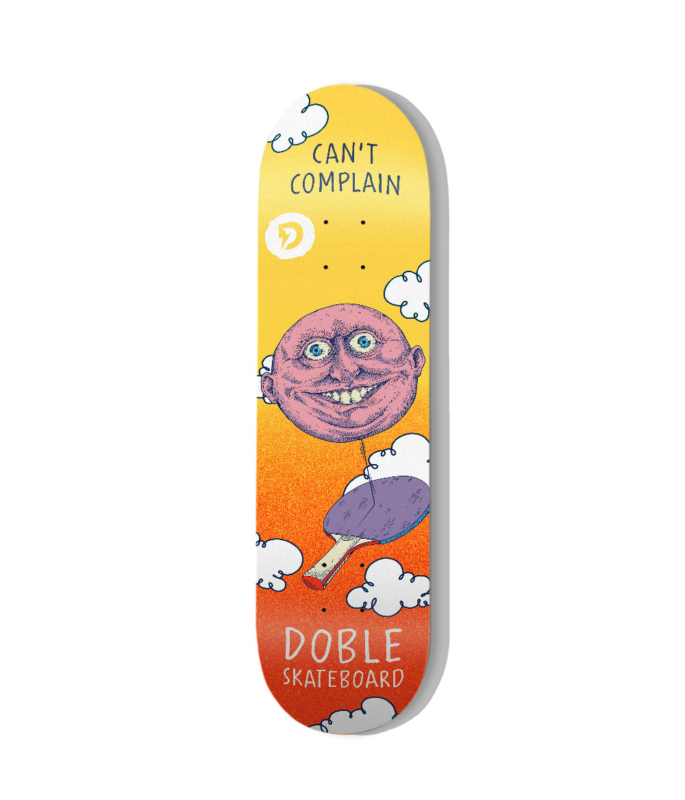 DECK – Doble Skateboards – CAN’T COMPLAIN – 8.375