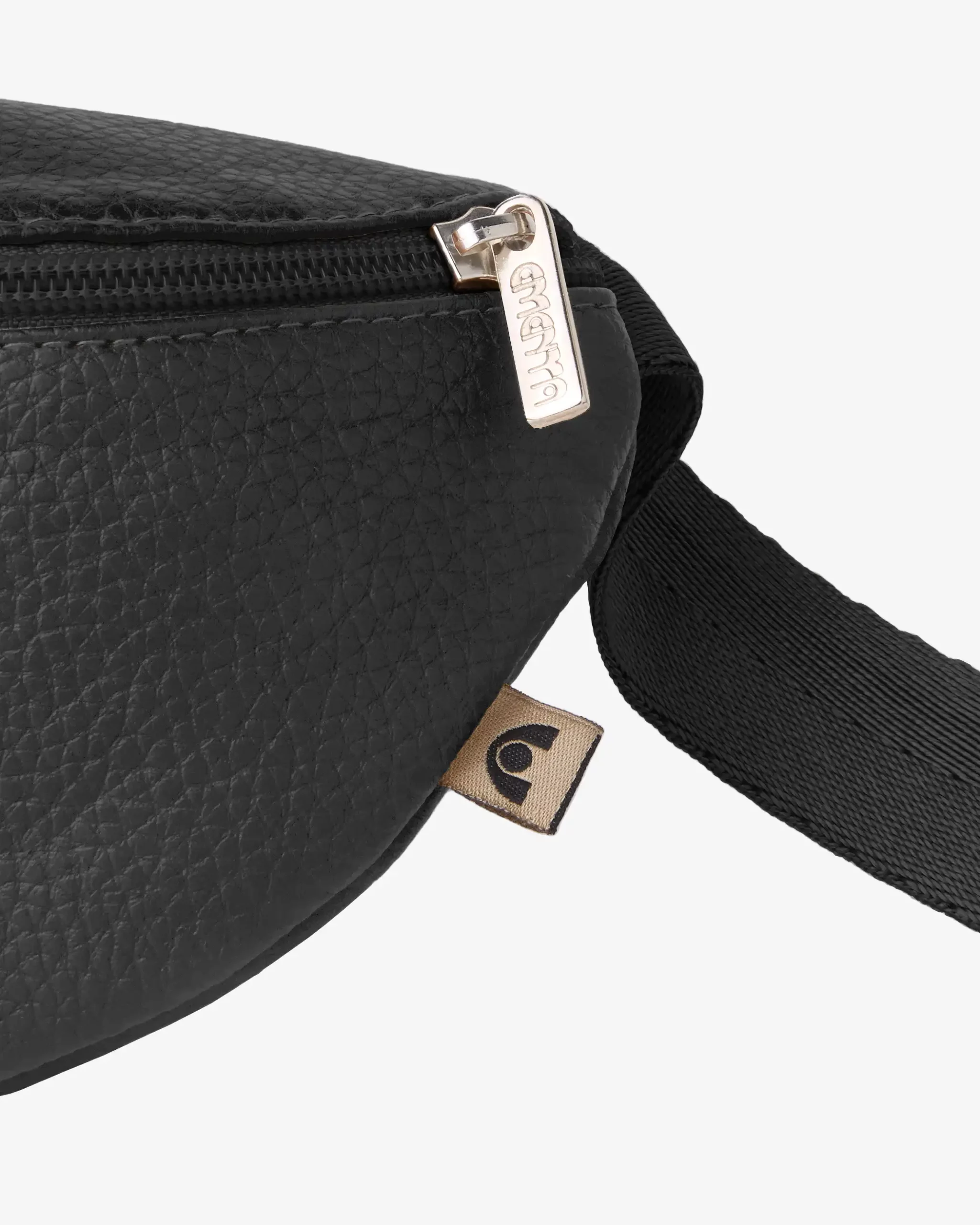 SAC BANANE – Ementa SB – FREI SIGNATURE NAPA WAIST BAG – BLACK – Image 3