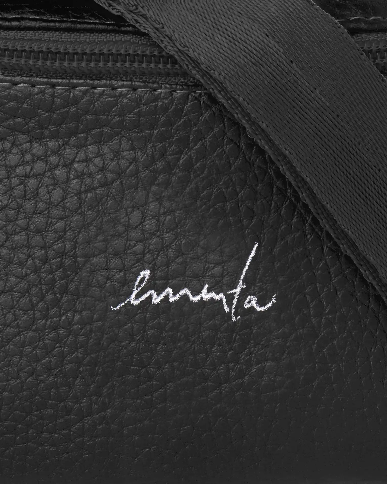 SAC BANANE – Ementa SB – FREI SIGNATURE NAPA WAIST BAG – BLACK – Image 5