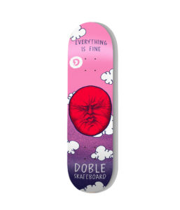 DECK – Doble Skateboards – EVERYTHING IS FINE – 8.5