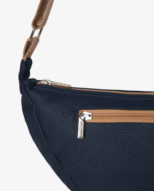 SAC BANDOULIÈRE – Ementa SB – FIUZA IKON NAPA SHOULDER BAG – OCEAN – Image 5