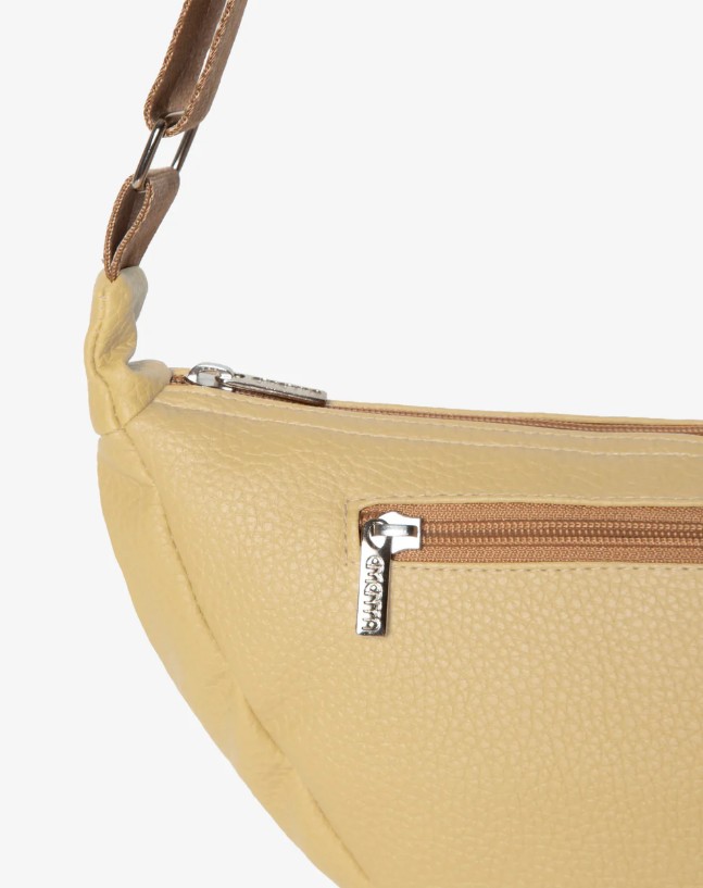 SAC BANDOULIÈRE – Ementa SB – FIUZA IKON NAPA SHOULDER BAG – OFF WHITE – Image 5
