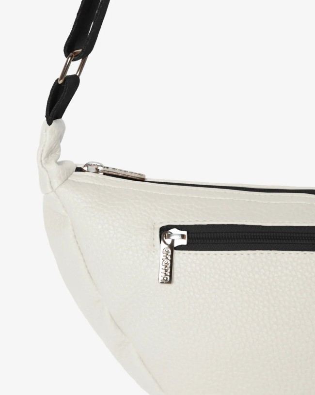 SAC BANDOULIÈRE – Ementa SB – FIUZA IKON NAPA SHOULDER BAG – WHITE – Image 5