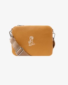 SAC BANDOULIÈRE – Ementa SB – FLUFFY IKON NAPA SHOULDER BAG – YELLOW