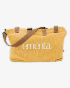 SAC WEEKEND – Ementa SB – NAVEGANTE BREAKFAST COLORS CORDUROY WEEKEND BAG – YELLOW