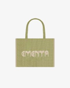 SAC TOTE – Ementa SB – SATIRA DOTS CORDUROY BAG – LIME