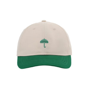 CASQUETTE – Hélas – CLASSIC TWO-TONE CAP – BEIGE / GREEN