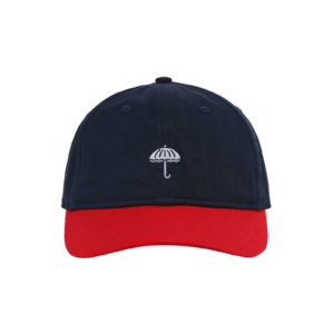 CASQUETTE – Hélas – CLASSIC TWO-TONE CAP – NAVY / RED