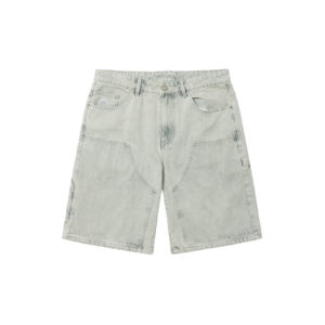 SHORT BAGGY – Hélas – DOUBLE KNEE JEANS SHORTS – LIGHT BLUE